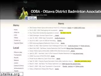 badmintonottawa.com