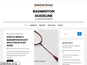 badmintonreviews.net