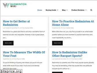 badmintonwiki.com