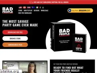 badpeoplegame.com