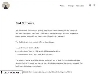 badsoftware.com