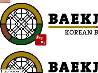 baekjeongkbbq.com