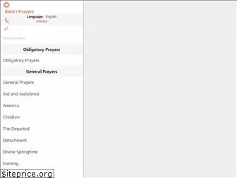 bahaiprayers.io