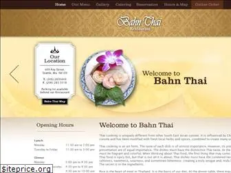 bahnthaimenu.com