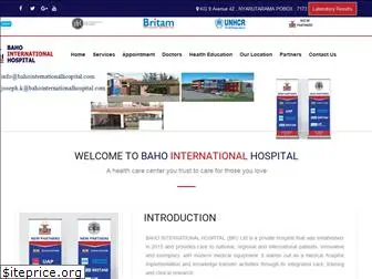 bahointernationalhospital.com