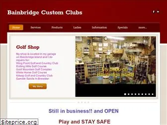 bainbridgecustomclubs.com