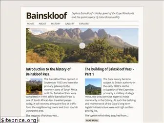 bainskloof.com