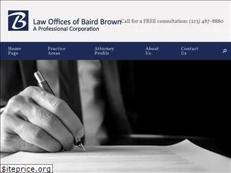 bairdbrownlaw.com