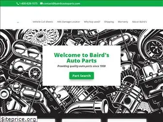 bairdsautoparts.com