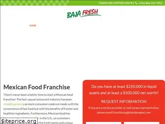 bajafreshfranchise.com