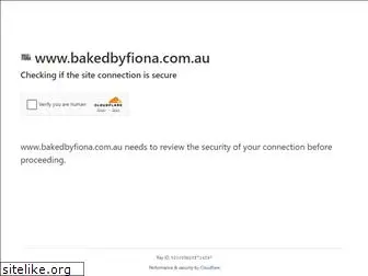 bakedbyfiona.com.au