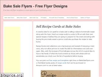 bakesaleflyers.com