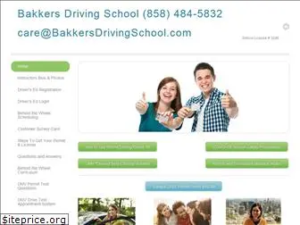 bakkersdrivingschool.com