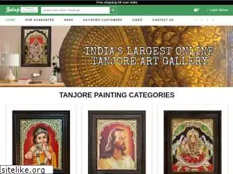 balajitanjoreartgallery.com