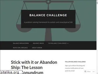 balancechallenge.org