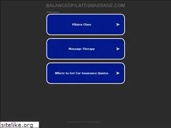 balancedpilatesmassage.com