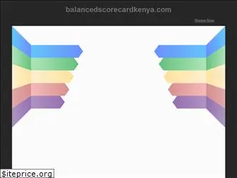 balancedscorecardkenya.com