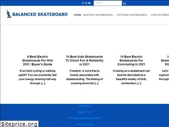 balancedskateboard.com
