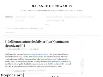 balanceofcowards.net