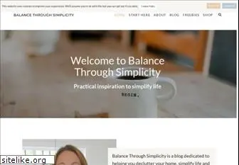 balancethroughsimplicity.com