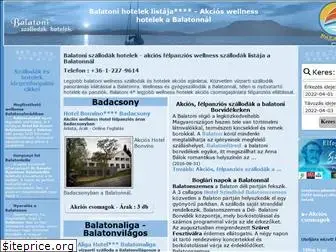 balatoniszallodakhotelek.hu