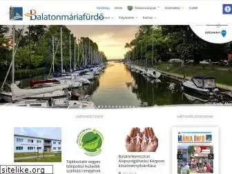 balatonmariafurdo.hu