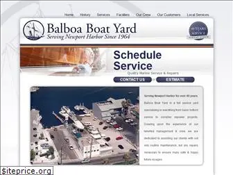 balboaboatyard.com