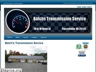 balchstransmissionservice.com