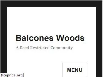 balconeswoods.com