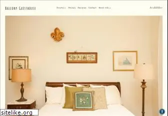 balconyguesthouse.com