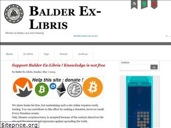 balderexlibris.com