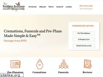 baldwincremation.com