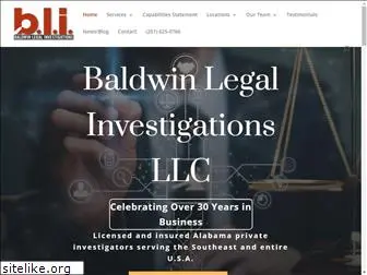 baldwinlegalinvestigations.com