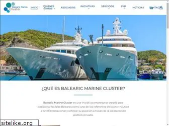 balearicmarinecluster.com