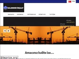 balenderinsaat.com