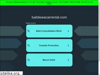 balidewacarrental.com