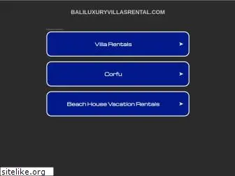 baliluxuryvillasrental.com