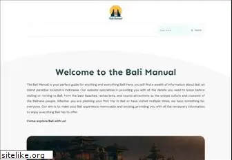 balimanual.com