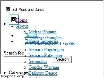 balimusicanddance.com