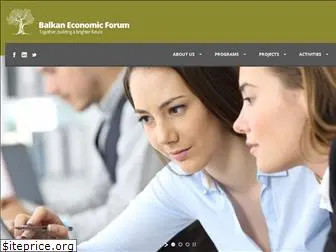 balkaneconomicforum.org