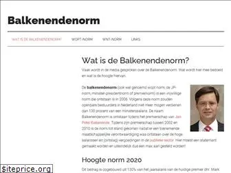 balkenendenorm.com