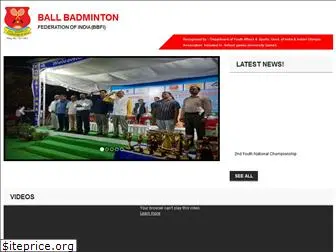 ballbadmintonindia.com