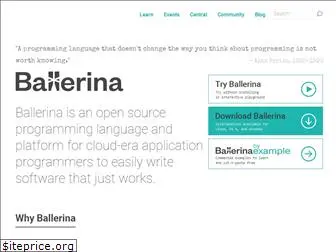 ballerina.io