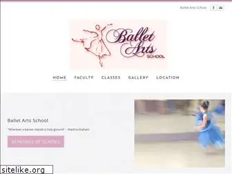 balletartsschool.com