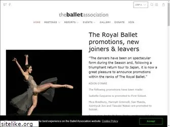 balletassociation.co.uk