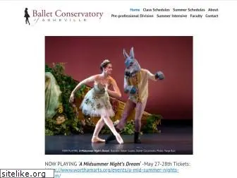 balletconservatoryofasheville.com