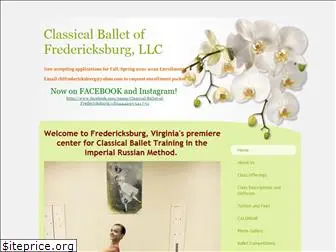 balletfredericksburg.com