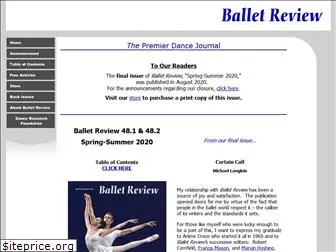balletreview.com