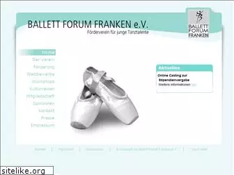 ballettforum-franken.de