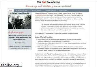 ballfoundation.org